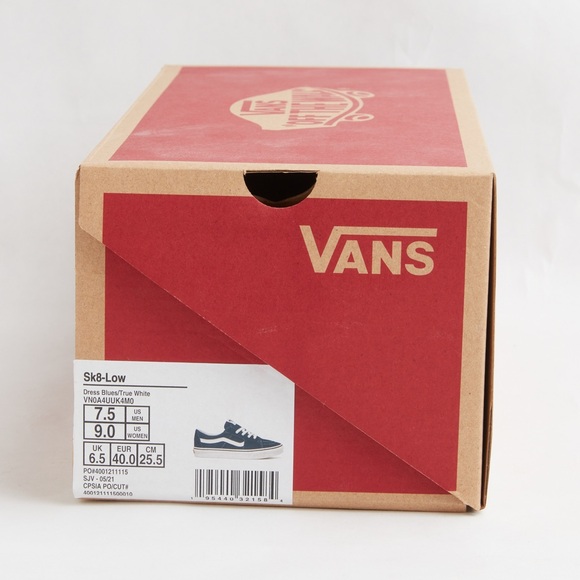 Vans SK8-Low Navy men’s 7.5 - Picture 10 of 10